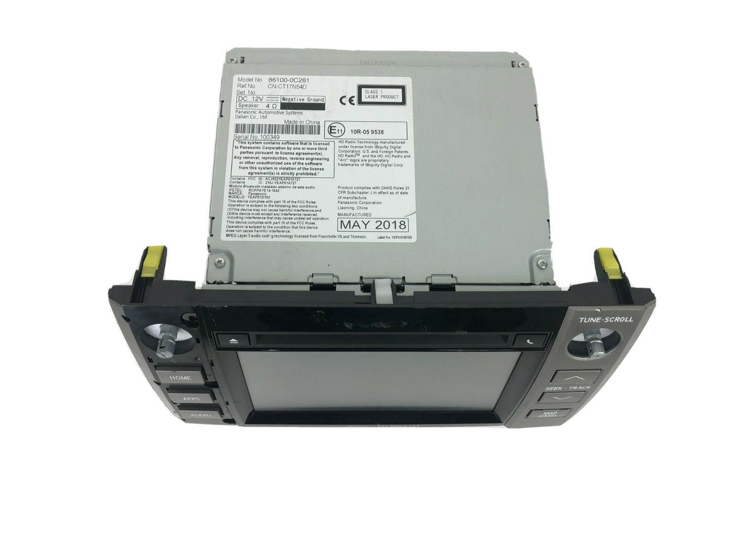 Receiver Assembly Radio - Toyota 86100-0C261 AM-FM-CD Fits 16-17 TUNDR