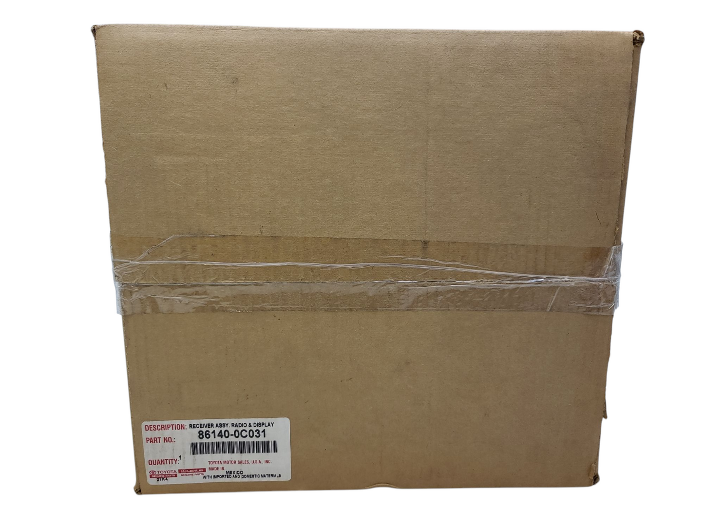 21 TOYOTA TUNDRA RADIO AUDIO DISPLAY RECEIVER HEAD UNIT 861400C031