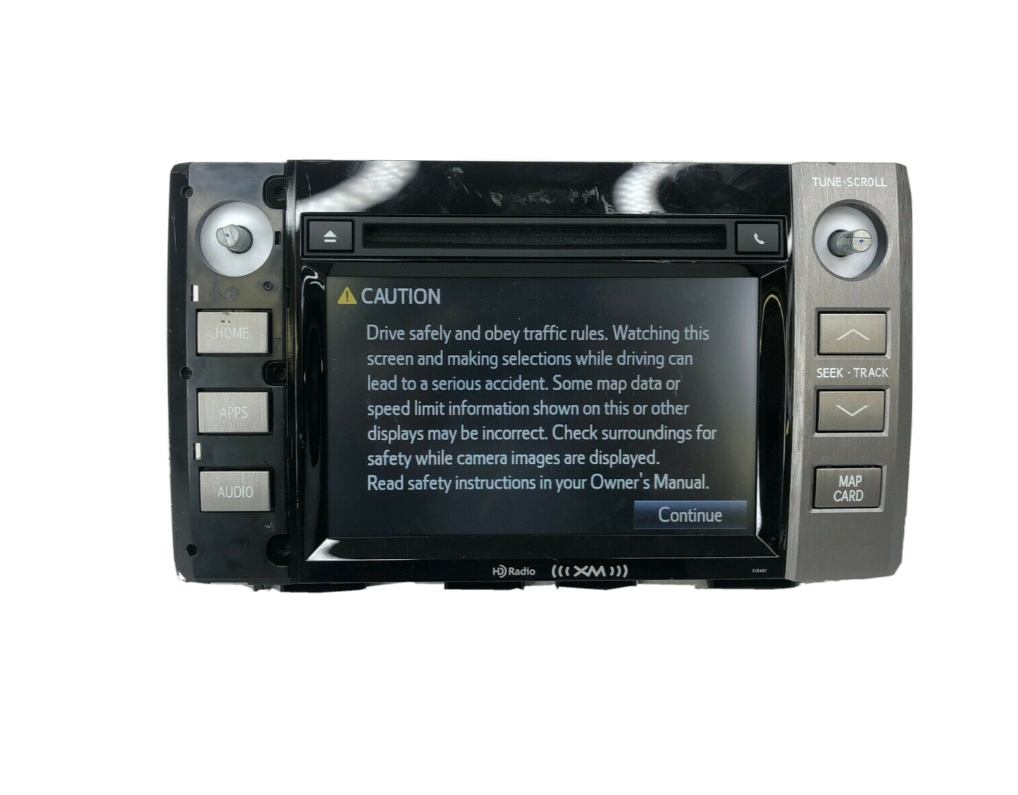 Receiver Assembly Radio - Toyota 86100-0C261 AM-FM-CD Fits 16-17 TUNDR