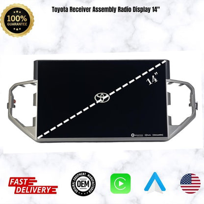 Genuine 2022-2024 Toyota Tundra Receiver Radio & Navigation 86100-0C40