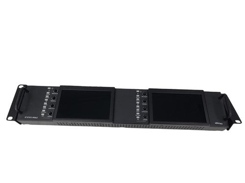 NEW Postium PRM-502LE Dual 5″ 2RU LCD Rack Monitor