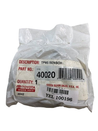 Genuine Toyota Tire Pressure Monitoring System Sensor 42607-0C080 New