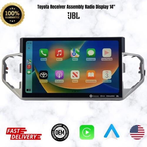 2022 Toyota Tundra JBL Radio Navigation 86100-0C380 w/wireless CarPlay