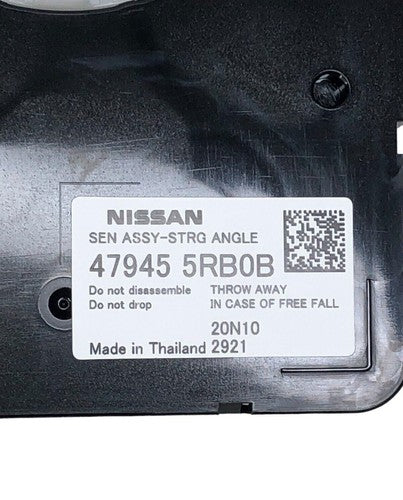 2018-2019 NISSAN KICKS SR STEERING ANGLE SENSOR 47945-5RB0B OEM New