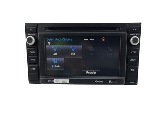 2016 - 2019 TOYOTA TACOMA STEREO RECEIVER HEAD UNIT FACEPLATE RADIO 86