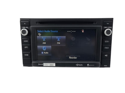 2016 - 2019 TOYOTA TACOMA STEREO RECEIVER HEAD UNIT FACEPLATE RADIO 86
