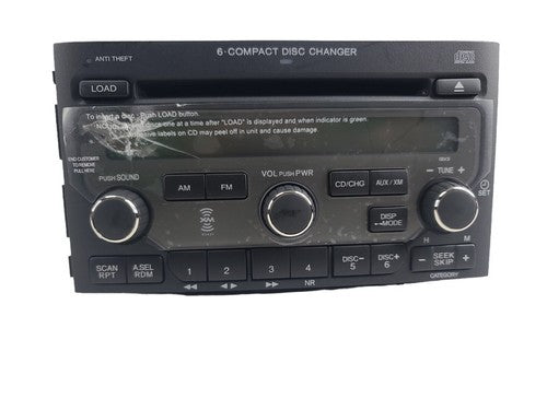 2008 Honda Pilot 39100-STW-A110 Factory Radio 6 Compact Disc Changer F