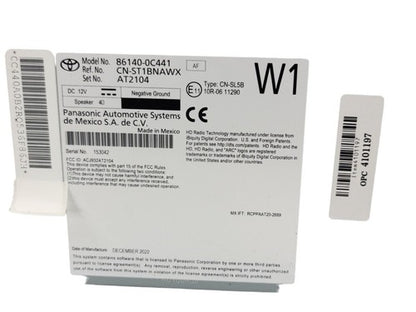 Toyota Gracenote 86140-0C441 Receiver Assembly Siriusxm Radio CN-ST1BN