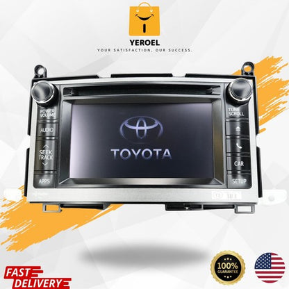 2013-2014 Toyota Venza OEM Radio Control Unit GPS Nav AM/FM/CD 86140-0