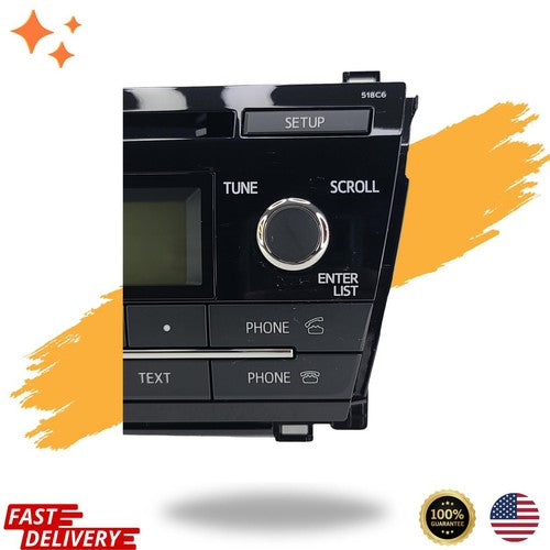2014-16 Toyota Corolla CD Player AM FM XM Radio Receiver 86120-02F60 O