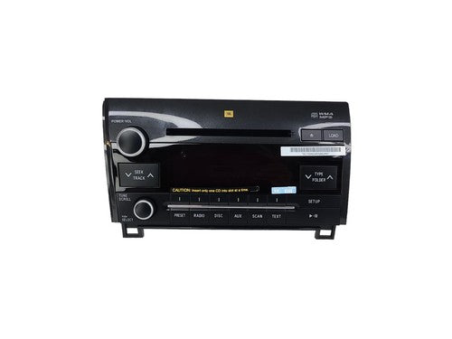 Genuine Toyota OEM 2010-2013 Tundra Receiver Assy, RadiAM/FM CD 86120-