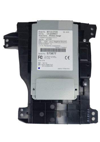 2019-2020  Toyota Avalon CRADLE ASSEMBLY MOBILE WIRELESS CHARGER 861C0