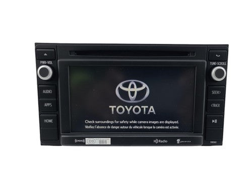 2016 - 2019 TOYOTA TACOMA STEREO RECEIVER HEAD UNIT FACEPLATE RADIO 86
