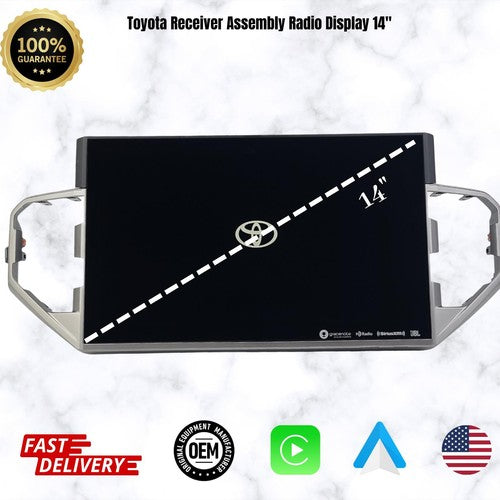 Toyota TUNDRA Radio 86100-0C440 2022 w/ wireless CarPlay & Android Aut
