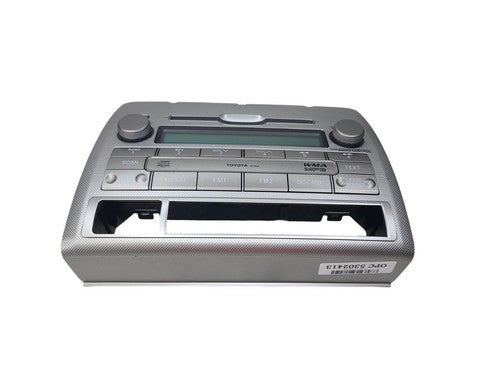 2009 -2012 Toyota Tacoma 1808 Radio Audio Face Plate 86120-04170