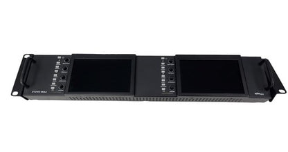 NEW Postium PRM-502LE Dual 5″ 2RU LCD Rack Monitor