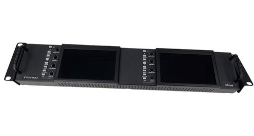 NEW Postium PRM-502LE Dual 5″ 2RU LCD Rack Monitor