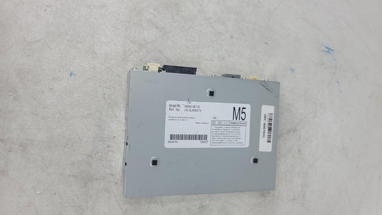 2019-2021 LEXUS ES300H NAVIGATION COMPUTER CONTROL MODULE 86840-0E130