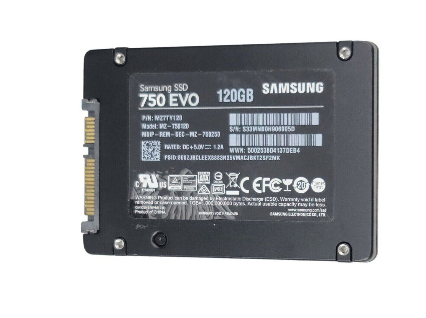 Samsung MZ-7PD128D MZ-7TE1280 MZ-750120 MZ-76E250 MZ-7TE120 MZ-7TE250 MZ-7PD2560