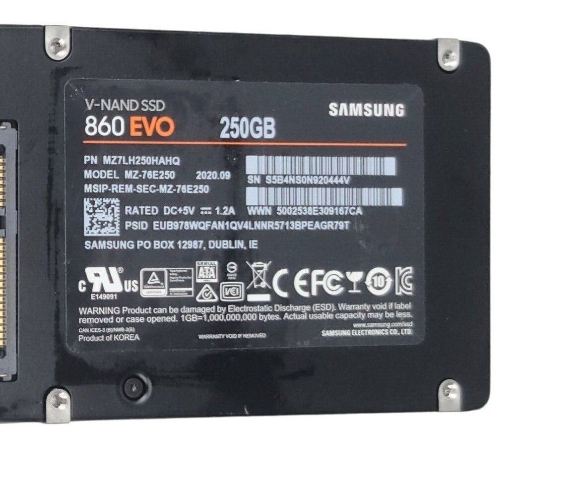 Samsung MZ-7PD128D MZ-7TE1280 MZ-750120 MZ-76E250 MZ-7TE120 MZ-7TE250 MZ-7PD2560