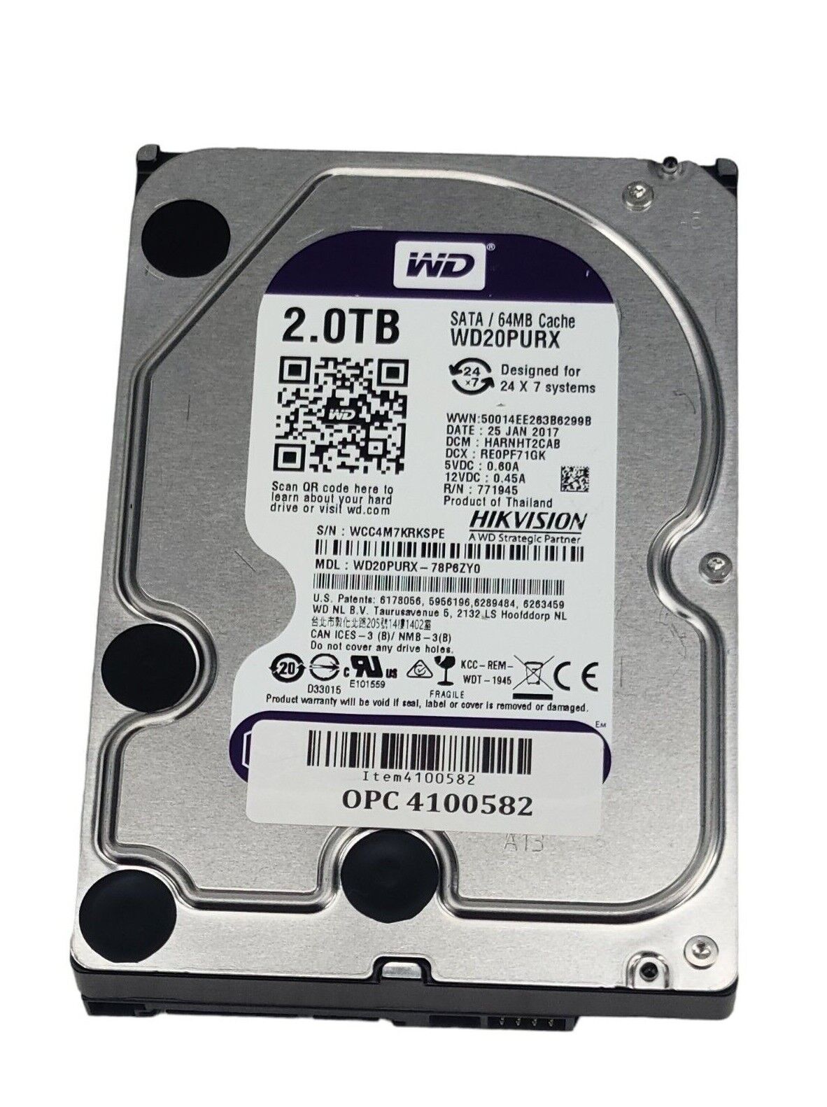 WD Western Digital RE4-GP WD2002FYPS WD2003FYYS WD20EZRZ WD2002FAEX WD20PURX 2TB