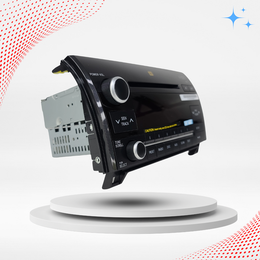 Genuine Toyota OEM 2010-2013 Tundra Receiver Assy, RadiAM/FM CD 86120-
