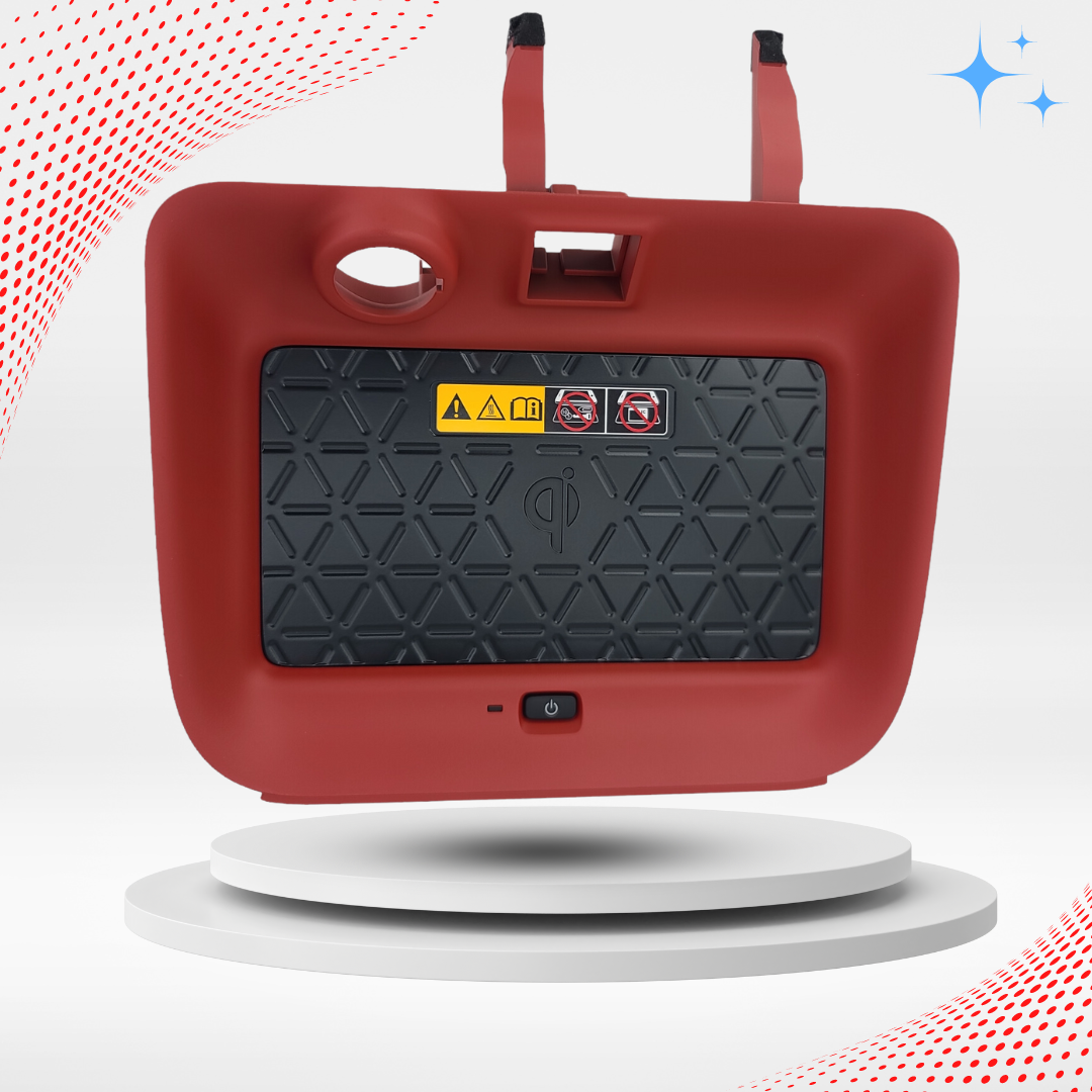 2021-2022 Toyota RAV4 861C0-0R060-D0 Red Wireless Charger Cradle Assy