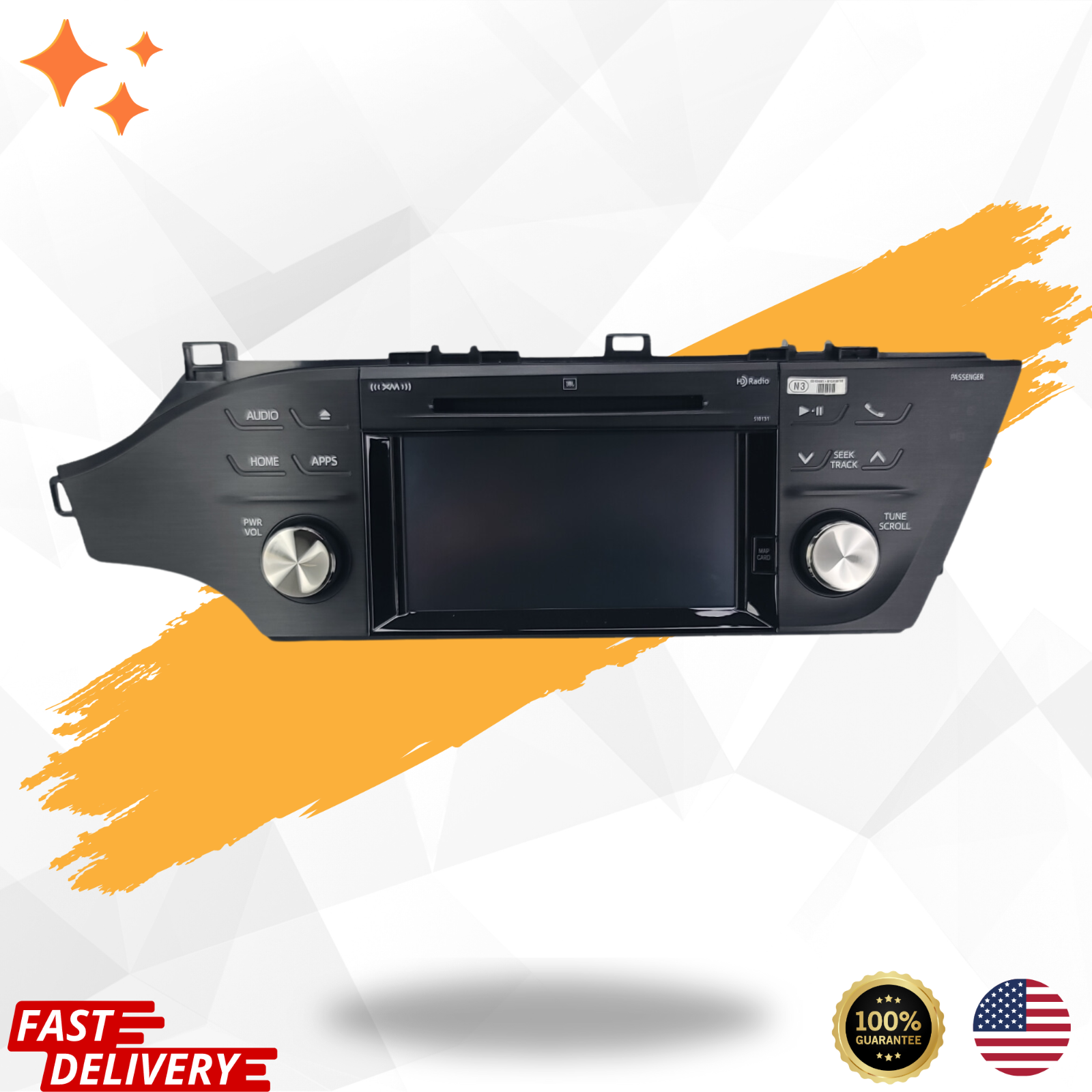 2014-16 Toyota Avalon OEM Receiver Assembly Radio & Display 86140-0707