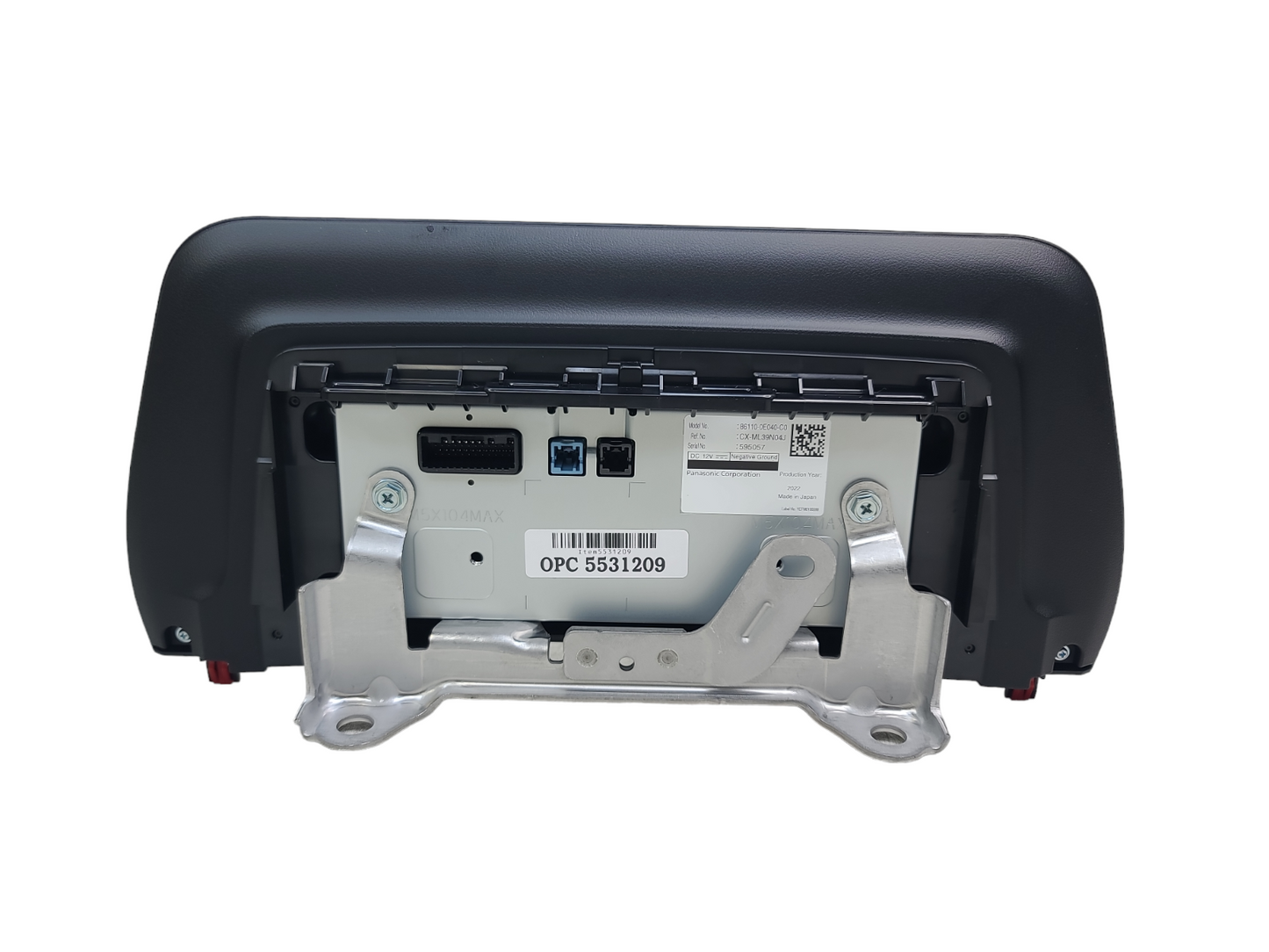 2020-2022 Lexus RX 350/450h MULTI-DISPLAY ASSEMBLY 86110-0E040-C0 Blac