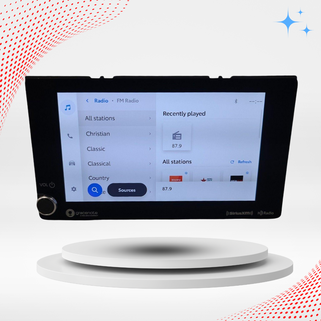 Genuine 2022 Toyota Tundra Receiver Assembly Radio Display 86100-0C441