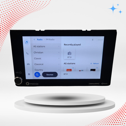 Genuine 2022 Toyota Tundra Receiver Assembly Radio Display 86100-0C441