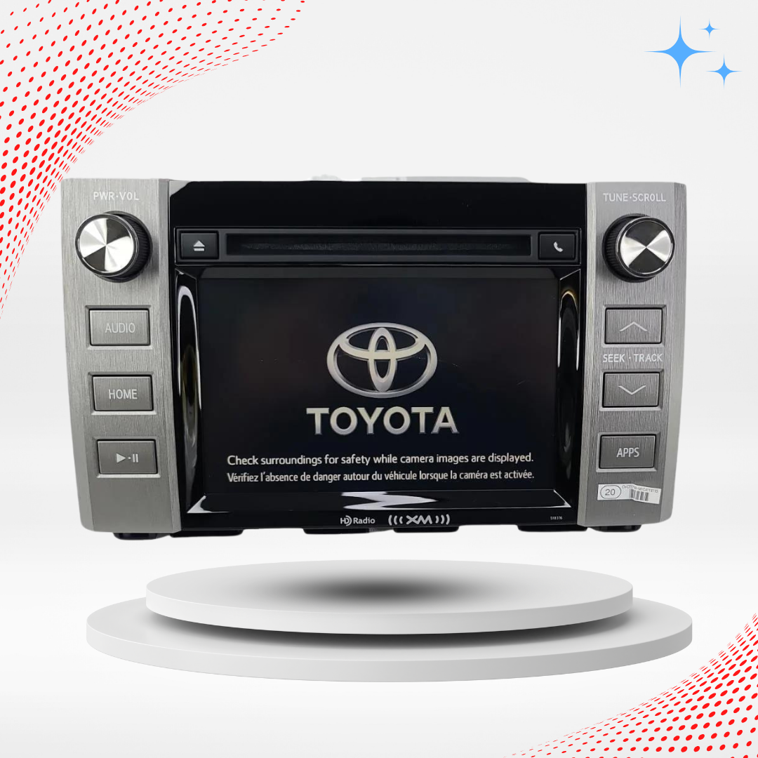 2019 TOYOTA TUNDRA RADIO AUDIO RECEIVER HEAD UNIT DISPLAY SCREEN 86140-0C201