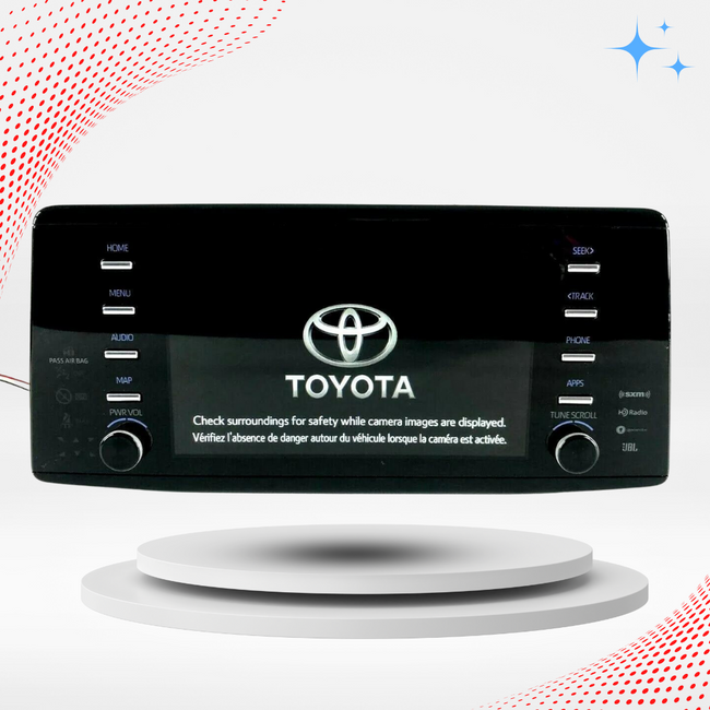 2021-2022 Toyota Sienna OEM Radio & Navigation Screen Display Receiver JBL  86140-08380