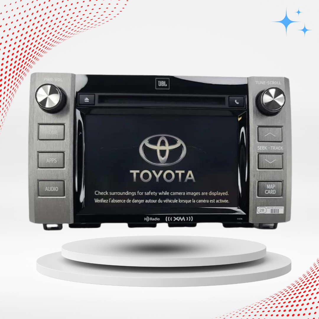 2014-2019 Toyota Tundra factory JBL Entune Nav CD player HD Radio 86100-0C282