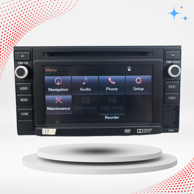 2014-2018 Toyota Tundra JBL Radio GPS FM/AM Receiver 86100-0C170 OEM