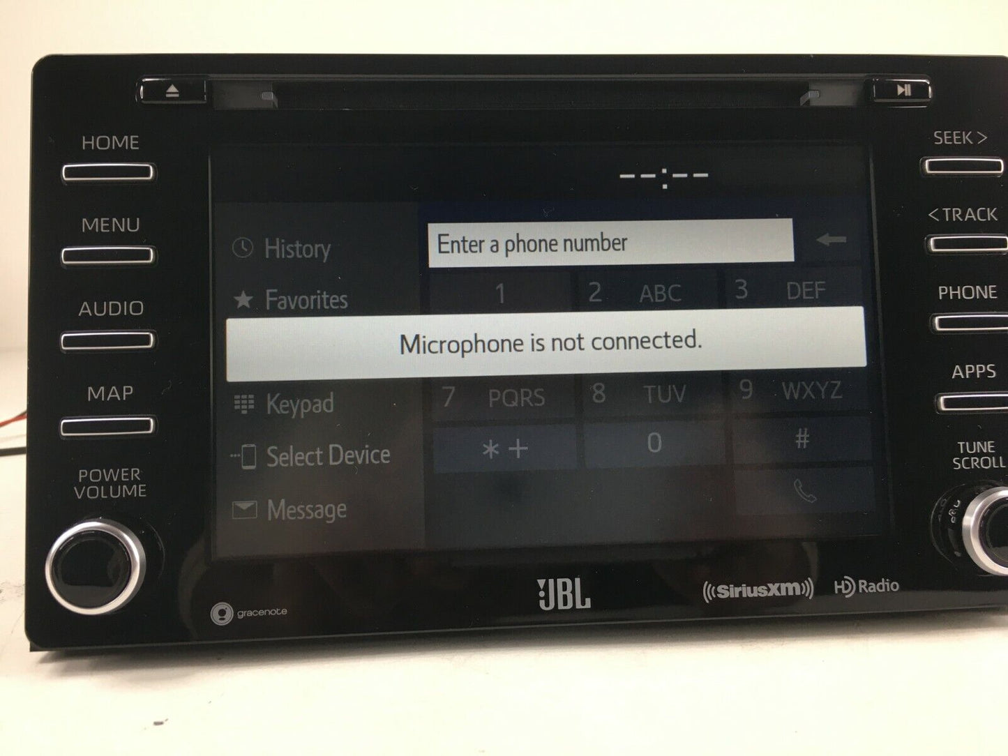 18-19 Toyota SIENNA GPS Navigation Touch Screen Radio 86140-08210 OEM with JBL