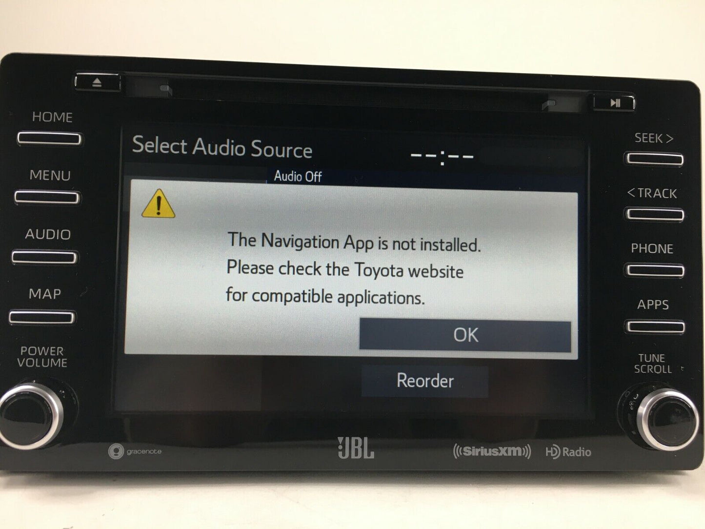 18-19 Toyota SIENNA GPS Navigation Touch Screen Radio 86140-08210 OEM with JBL