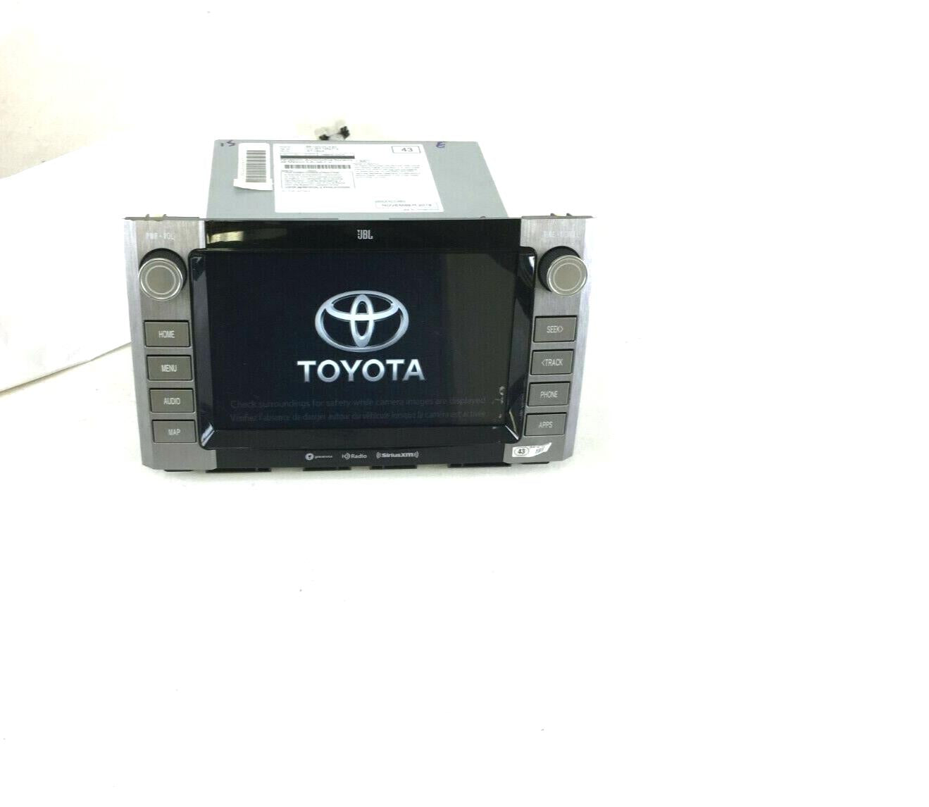 2020 Toyota Tundra RECEIVER ASSEMBLY, RADIO & DISPLAY 86140-0C430 AWESOME!!