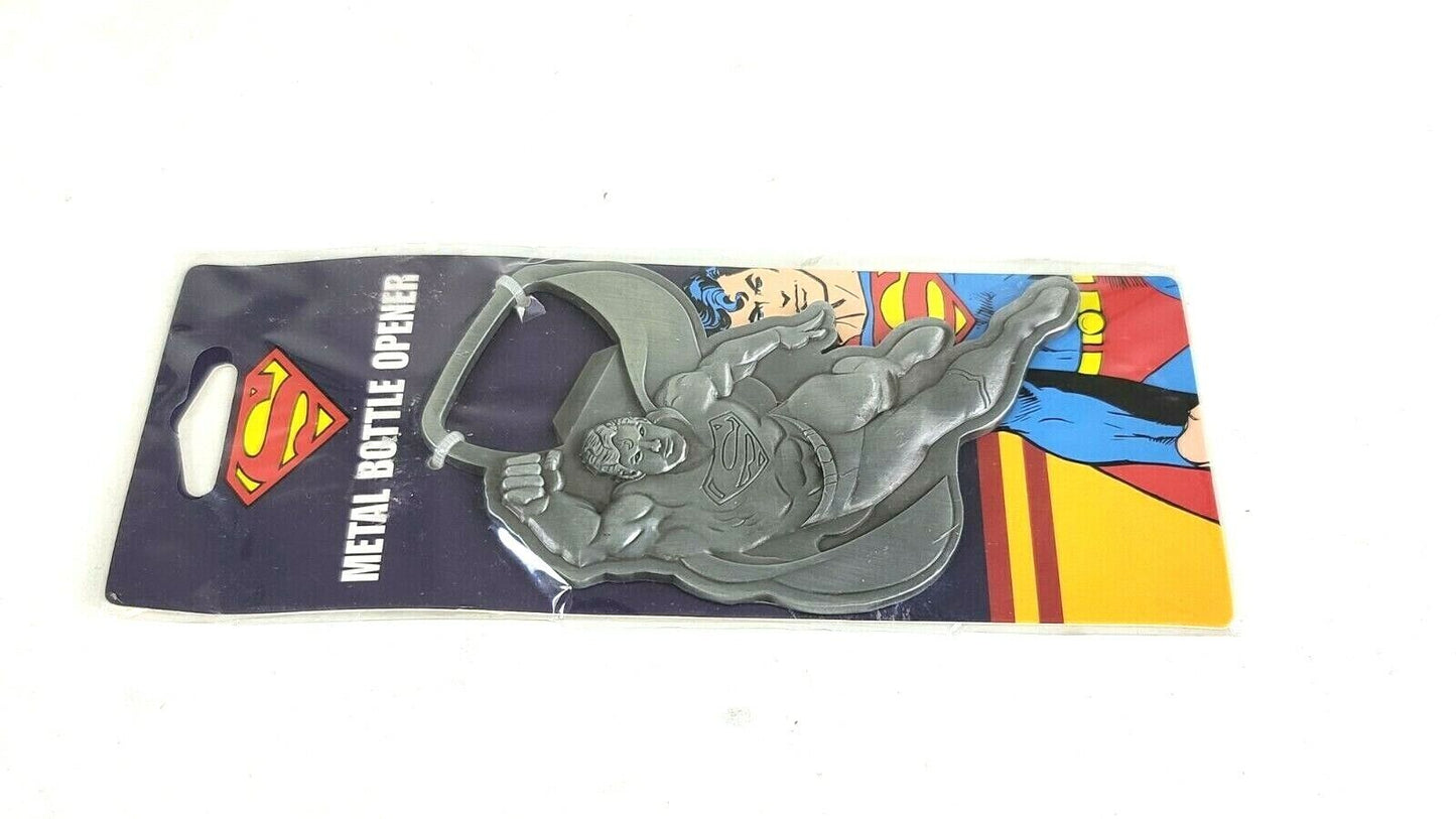 NEW Authentic DC Comics SUPERMAN Metal Bottle Opener