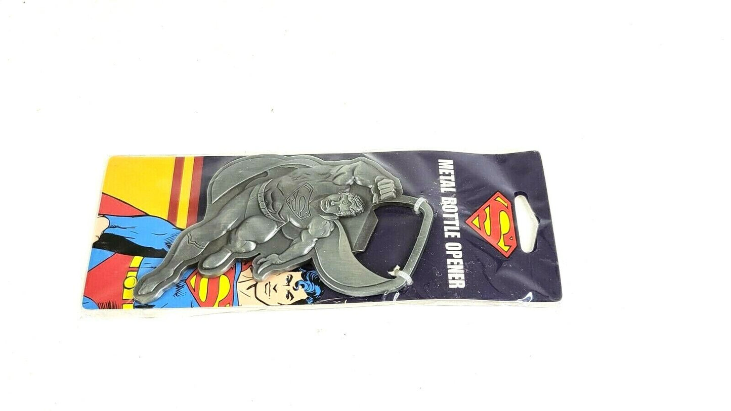 NEW Authentic DC Comics SUPERMAN Metal Bottle Opener