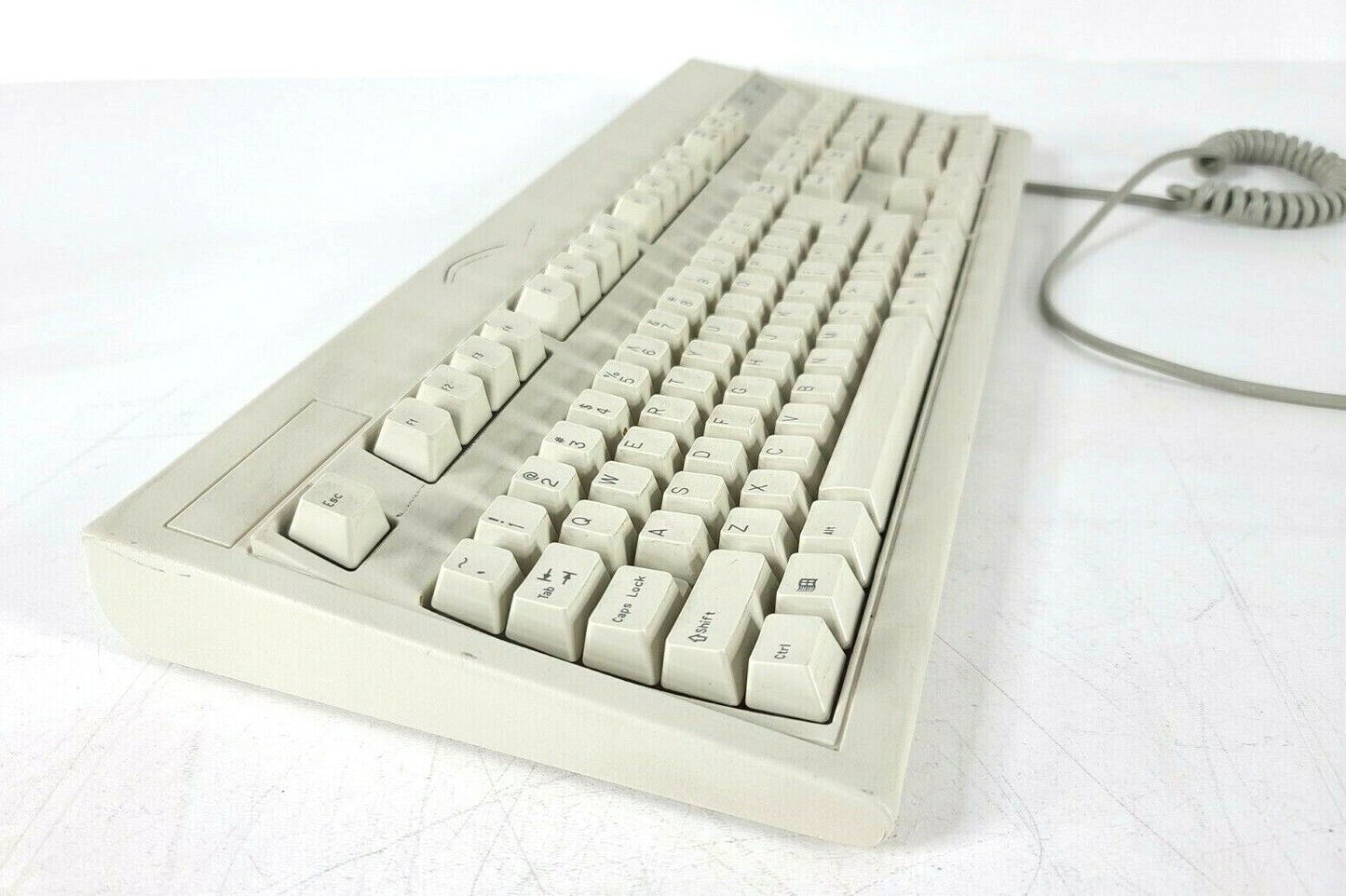 Vintage Keytronic Retro Wired PS2 Keyboard (E03601QUS201C) - Beige