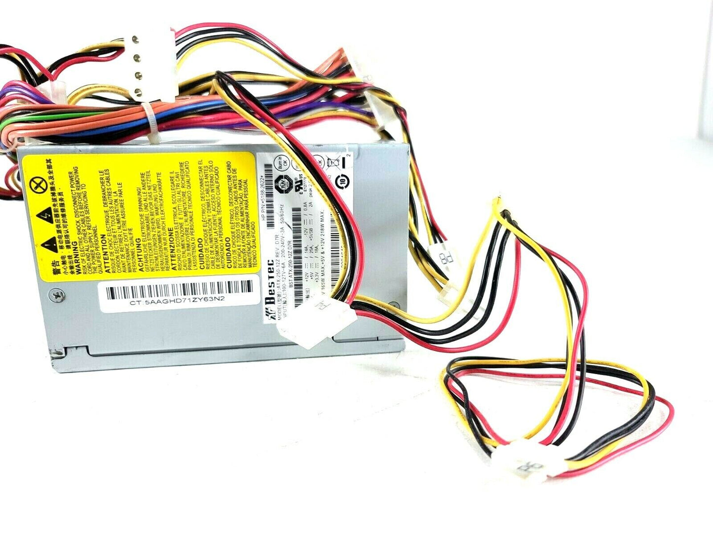 BesTec ATX-250-12Z PSU Power Supply 250W