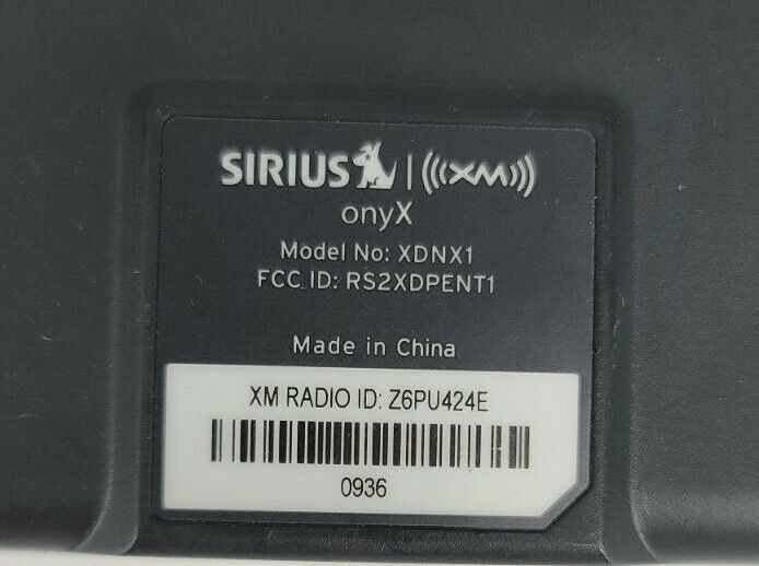 Lot of 3 SiriusXM Onyx XDNX1 Car & Home Satellite Radio Receiver Antenna