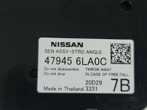 NEW 2020 Nissan Sentra Steering Angle Sensor  47945-6LA0C