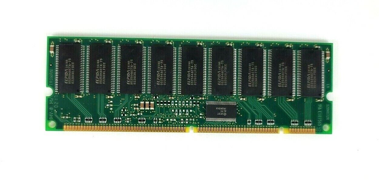 ELPIDA PC133R-333-542-B2 SDRAM  512MB, SYNC, 133MHz,