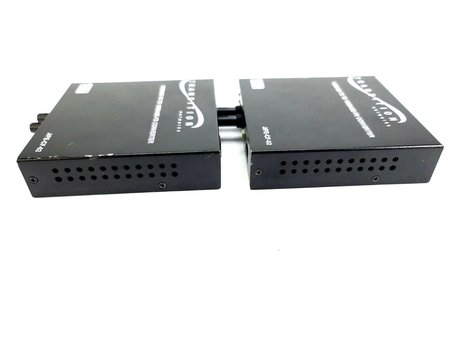 Lot of 2 TRENDnet 10/100Base-TX to 100Base-FX Single Mode Fiber Converter(30 km)