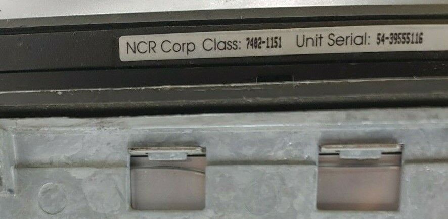 NCR RealPOS 70 Touch Screen POS Terminal Model 7402-1151 15" Point of Sale PC