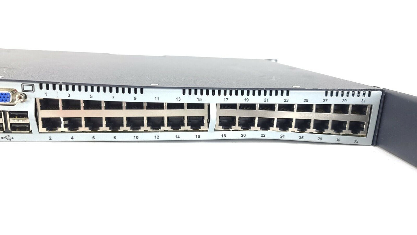 Avocent DSR8035 32-Port IP KVM Switch, 8 Digital path, VGA USB PS/2 2GbE