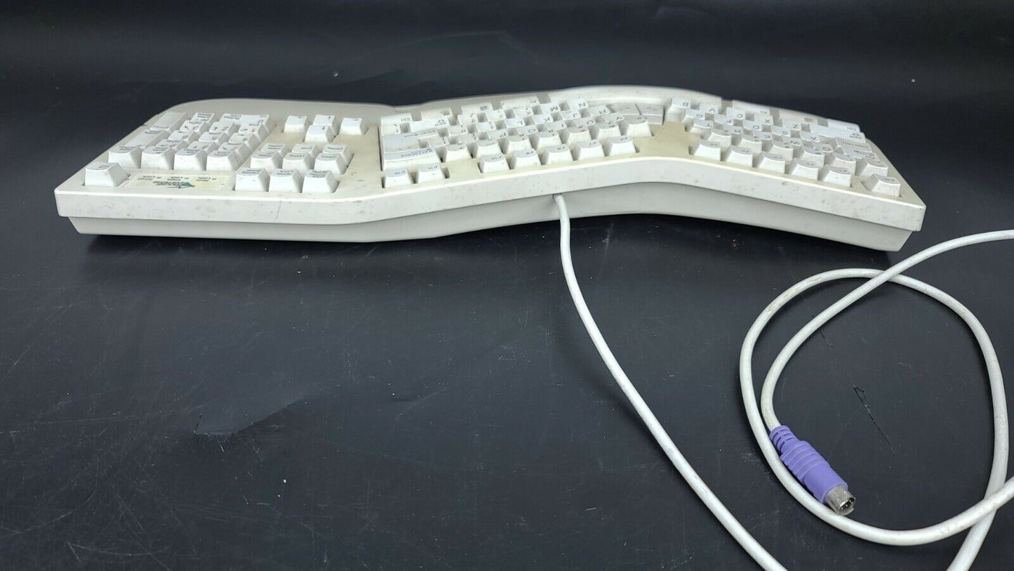 Vintage Mouse Systems SK-6000 404264-001 Ergonomic Natural Computer Keyboard PS2