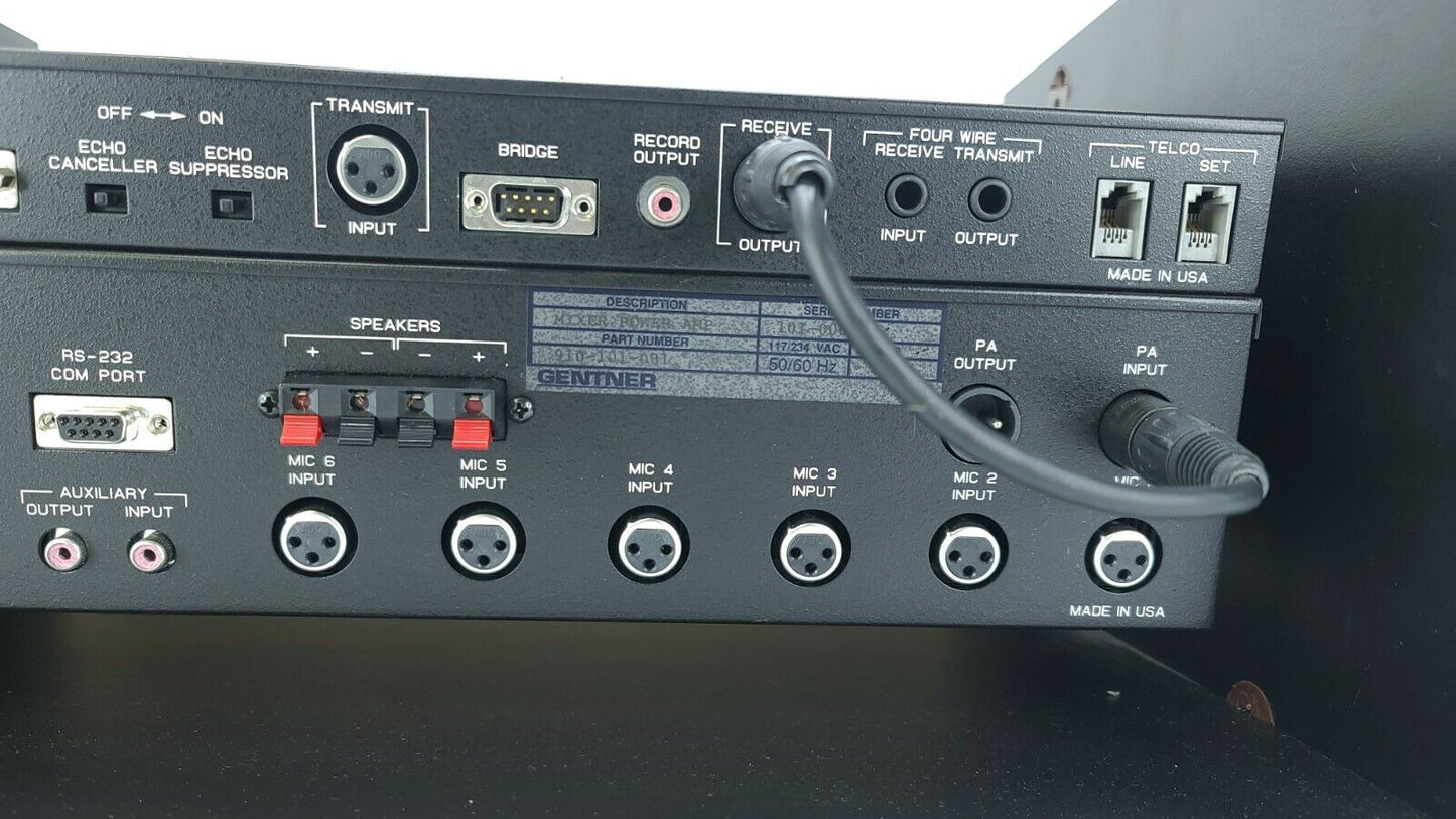 Peoplelink mixer system one amplifier  910 101 001 by Gentner